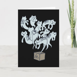 Schrödinger Cat 9 Lives Karte