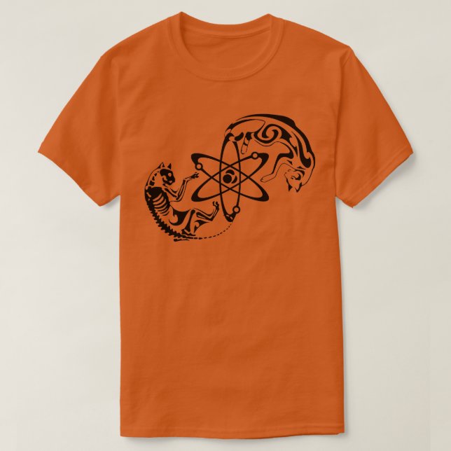 Schrodinger Cat T-Shirt (Design vorne)