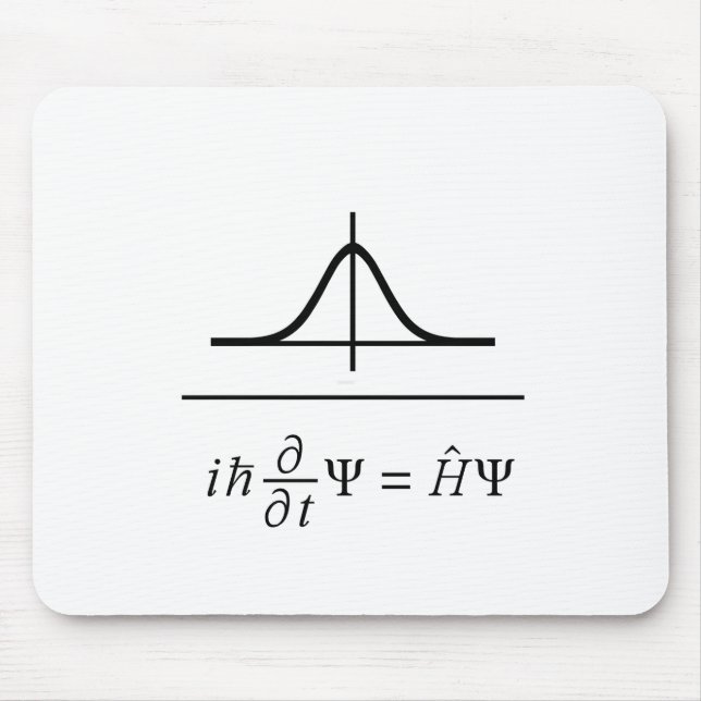Schrödinger Equation Mousepad (Vorne)