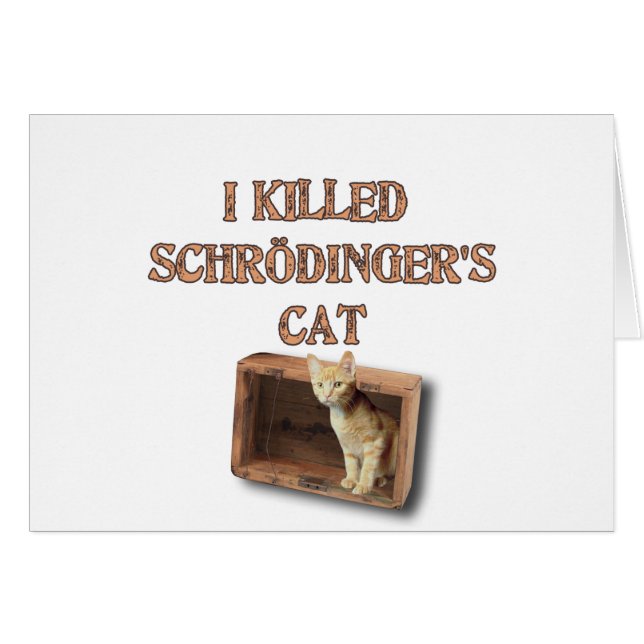 Schrodinger-Katze (Vorderseite (Horizontal))