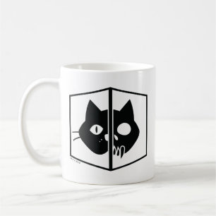 Schrödinger Katzen-Grafik Kaffeetasse