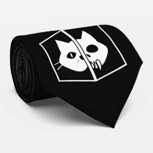 Schrödinger Katzen-Grafik Krawatte