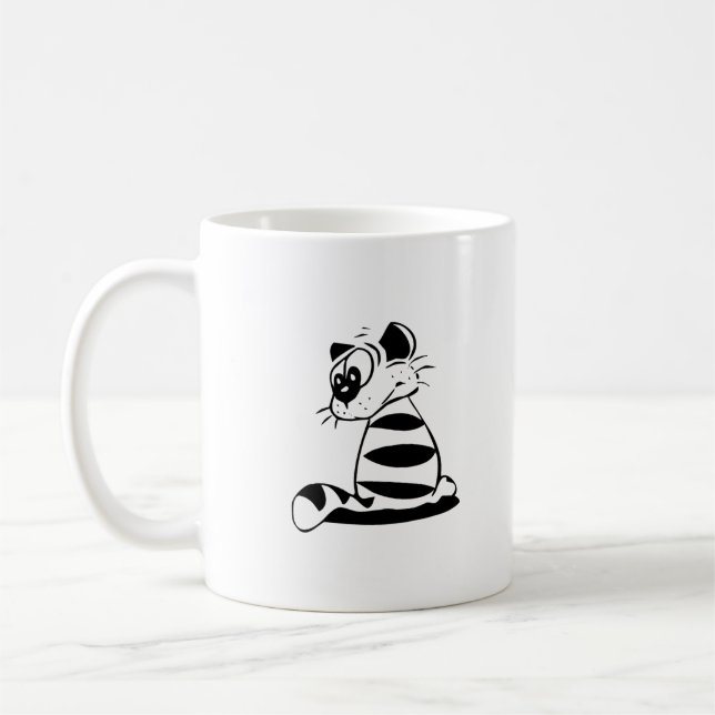 Schrodinger’s Cat Funny Science Humor Nerdy Mug Kaffeetasse (Links)