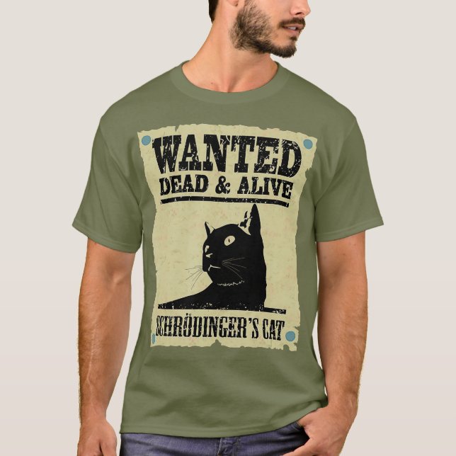 Schrodingers Cat Physic Sheldon T-Shirt (Vorderseite)