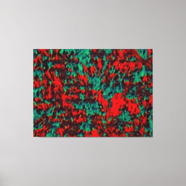 Schrodingers Cat Theory Abstrakt Oil Leinwanddruck (Vorderseite)