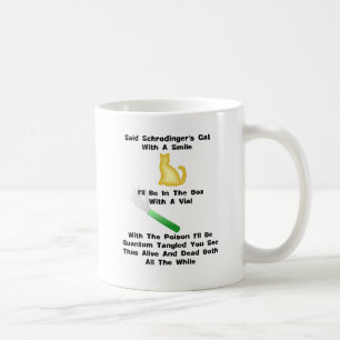 Schrodingers die Geschichte Katze Tasse