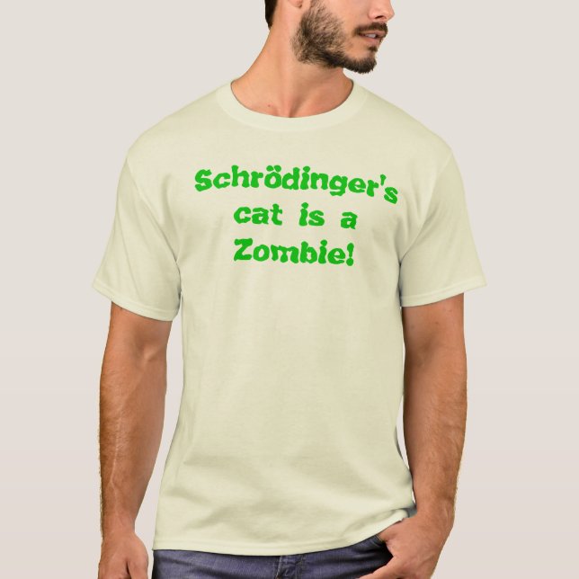 Schrödingers Katze T-Shirt (Vorderseite)