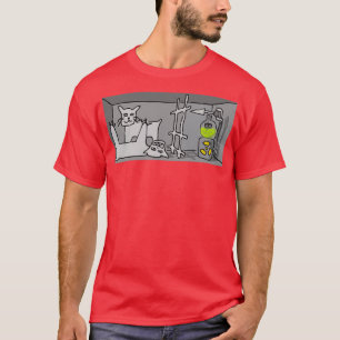 Schrodingers Katzenquantenmechanik 1 T-Shirt