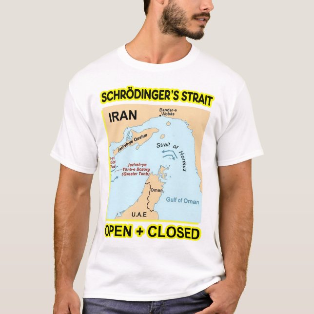 Schrodinger's Strait Open and Closed T-Shirt (Vorderseite)