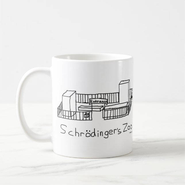 Schrodingers Zoo Tasse (Links)