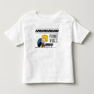 Schroeder Charlie Brown Music Kleinkind T-shirt