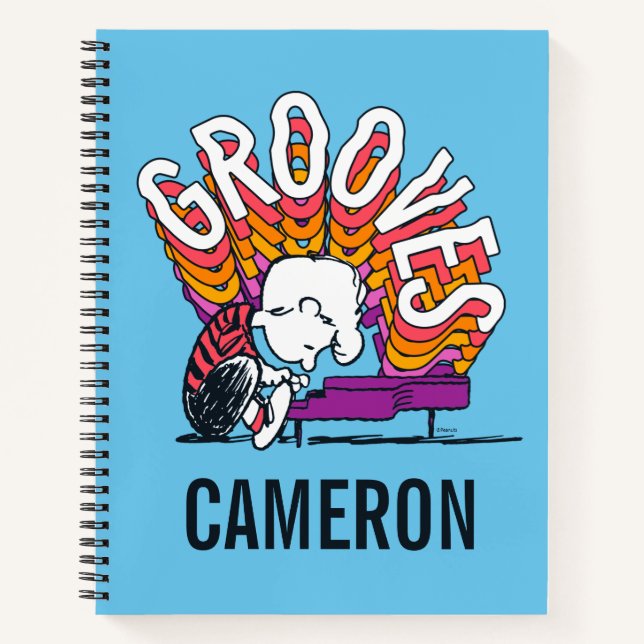 Schroeder - Grooves Notizbuch (Vorderseite)