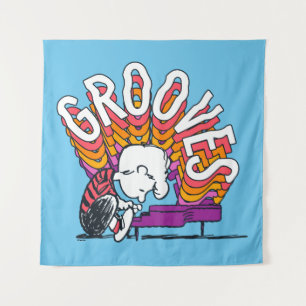 Schroeder - Grooves Wandteppich