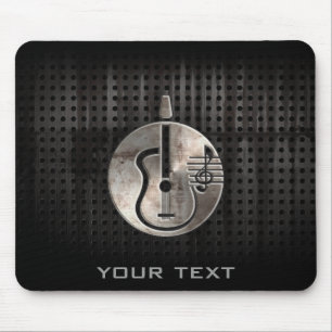Schroffe Akustikgitarre Mousepad