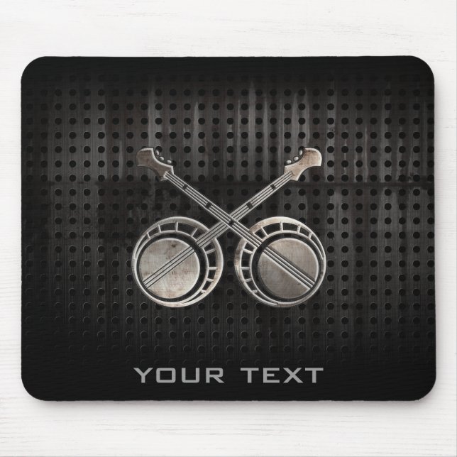 Schroffe Duellbanjos Mousepad (Vorne)