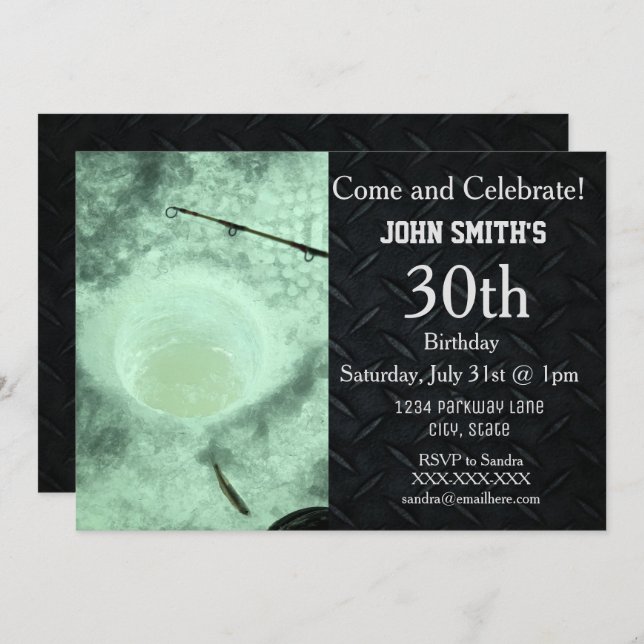 Schroffe erwachsene einladung (Vorne/Hinten)