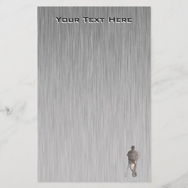 Schroffer Baseball Briefpapier (Vorderseite)