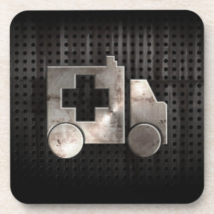 Schroffer Krankenwagen Untersetzer