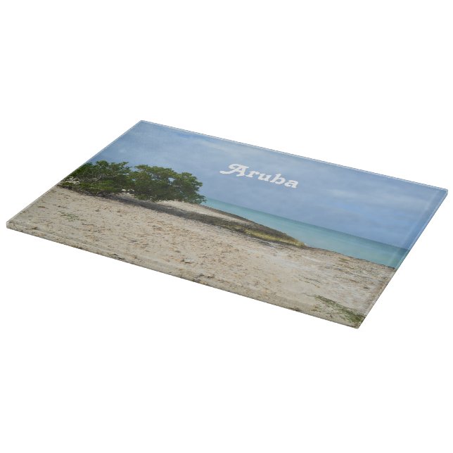 Schroffes Aruba Schneidebrett (Ecke)