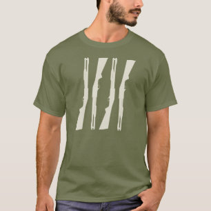 Schrotflinte 12GA = Splattered Melone T-Shirt