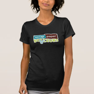 Schrott-Papier Scizzors Wecker T-Shirt