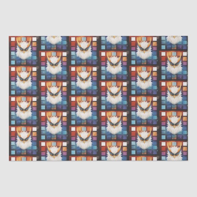 Schrotthaube 10 von 15 seidenpapier (Vorderseite)