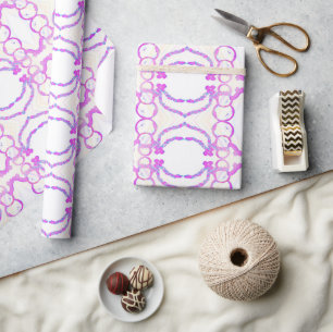 Schrulliger süßer Schneemann Geschenkpapier