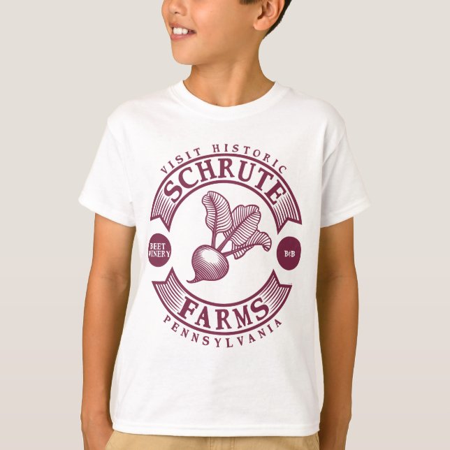 Schrute Farms T-Shirt (Vorderseite)