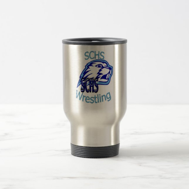 SCHS Wrestling-Reise-Tasse Reisebecher (Mittel)