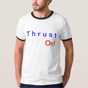 Schub auf T - Shirt