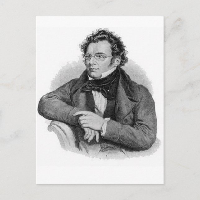 schubert postkarte (Vorderseite)