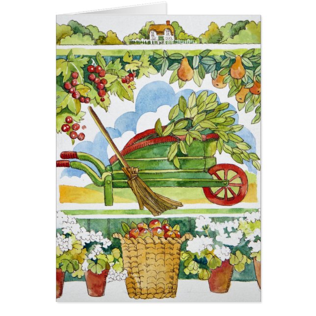 Schubkarre - Garteneinfassung 2012 (Vorne)