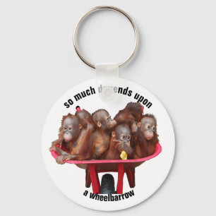 Schubkarre Schlüsselanhänger