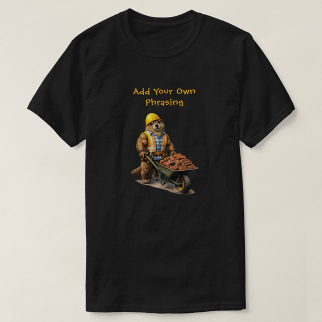 "Schubkarre" T-Shirt (Design vorne)