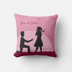 Schubkissen mit mehrfacher Silhouette Kissen