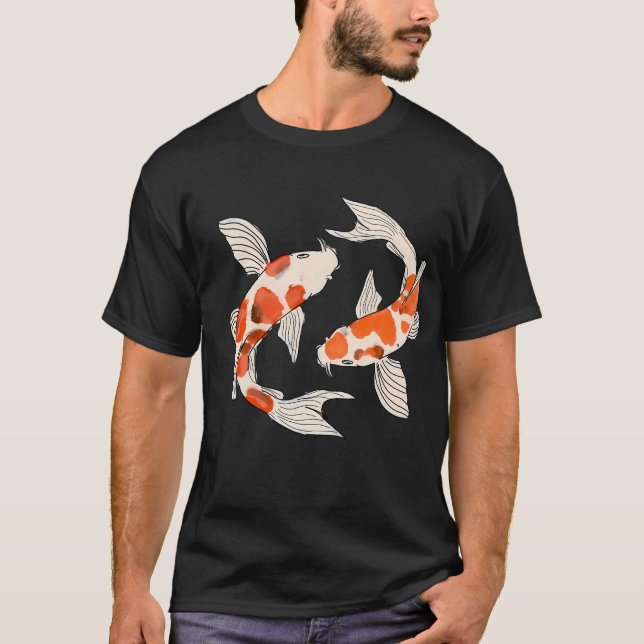 Schüchtern wie ein Koi T-Shirt (Vorderseite)