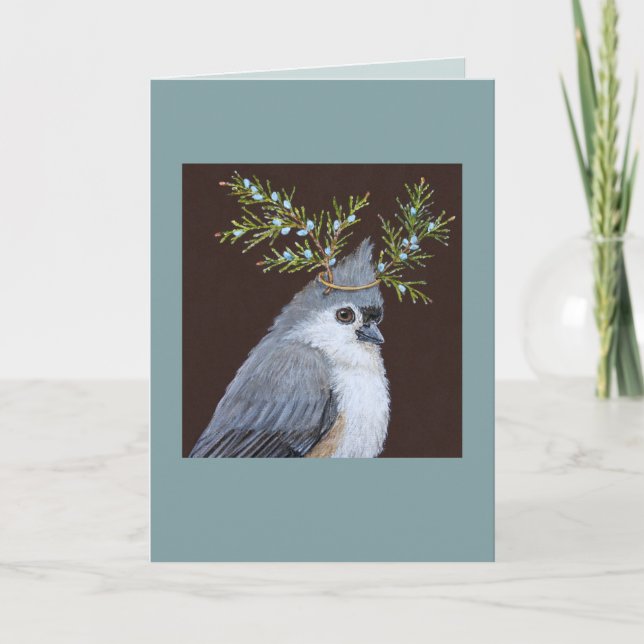 Schüchterne, aber feine Grußkarte Karte (Vorderseite)