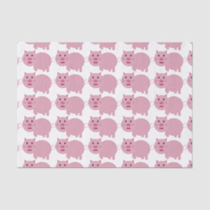 Schüchterne rosa seidenpapier