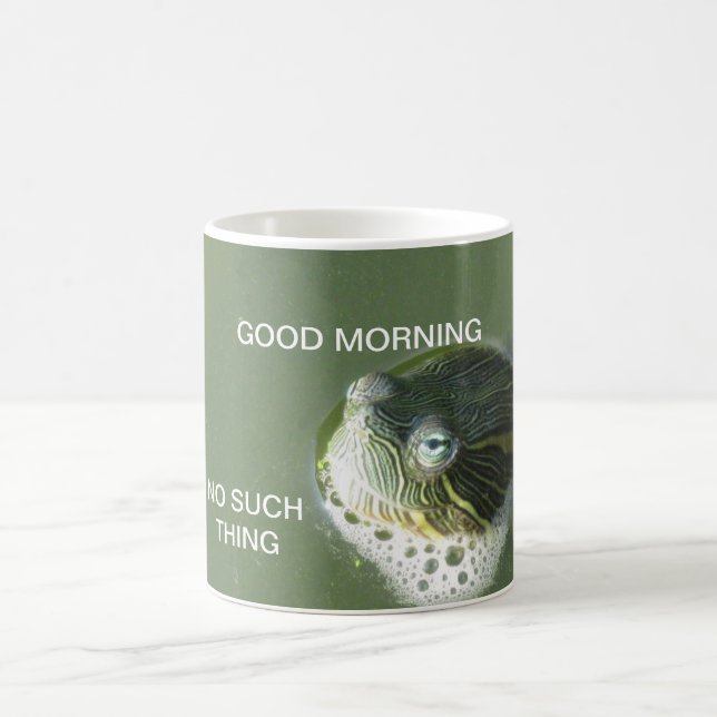Schüchterne Schildkröte-Kaffee-Tasse Tasse (Mittel)
