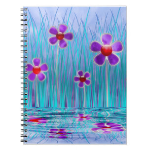 Schüchternes Gänseblümchen-Notizbuch Notizblock