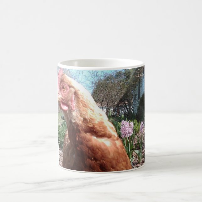 Schüchternes Huhn Tasse (Mittel)