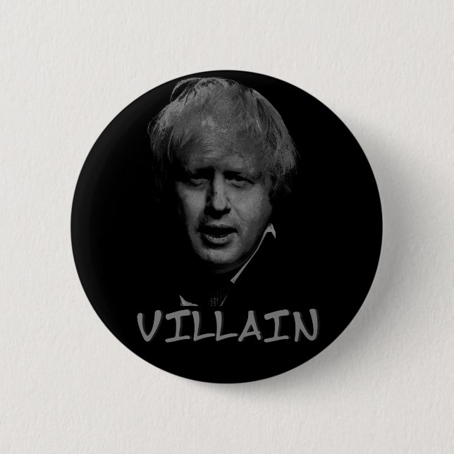 Schuft Boris Johnson Button (Vorderseite)