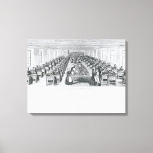 Schuh-Fabrik Leinwanddruck