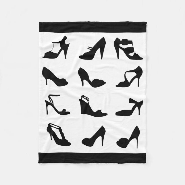 Schuh-Kollektor Fleecedecke (Vorderseite)