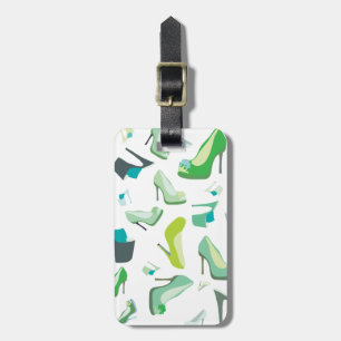 Schuh-Liebhaber-Reise-Taschen-Umbau-Schablone Gepäckanhänger