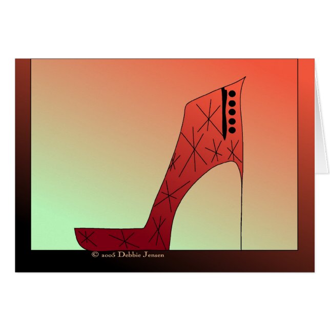 Schuh-Manie II durch Debbie Jensen (Vorderseite (Horizontal))