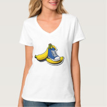 Schuh mit Bananen