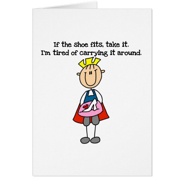 Schuh passt Prinzen (Vorne)