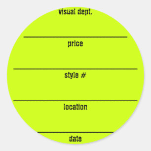 Schuhaufkleber Runder Aufkleber