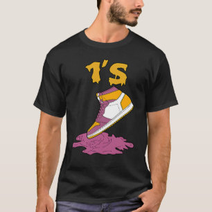 Schuhe Dripping Streetwear OG Brotherhood 1s Match T-Shirt